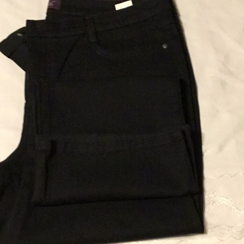 Gloria Vanderbilt size 18 short black jeans